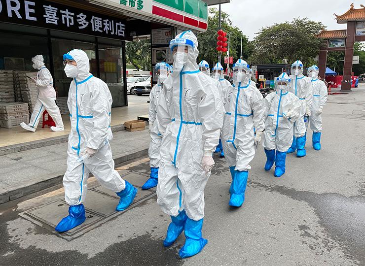 集团党员助力广州疫情封控区，筑牢抗疫“长城”