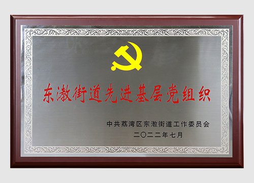 2022年东漖街先进党组织